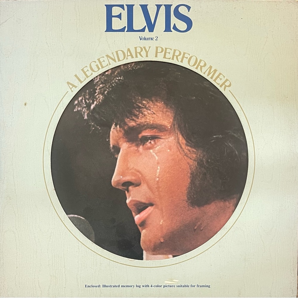 Elvis - A Legendary Performer - Volume 2 - Vinyl LP - 1976